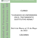 CUIDADOS DE ENFERMERÍA EN EL TRATAMIENTO SUSTITUTIVO RENAL CUIDADOS DE ENFERMERÍA EN EL TRATAMIENTO SUSTITUTIVO RENAL