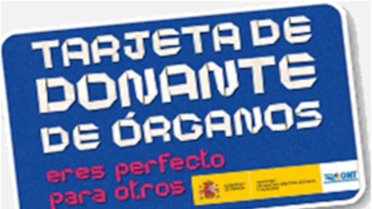 Tarjeta de donantes Tarjeta de donantes