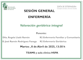 Valoración geriátrica integral